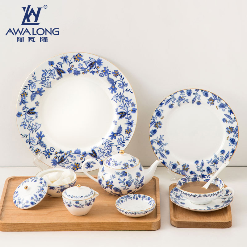 Coffee Tea English - Bone China English afternoon tea set