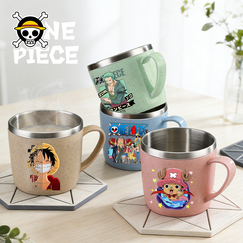 Coffee Y Tea - One Piece Water Cup Cartoon Anime