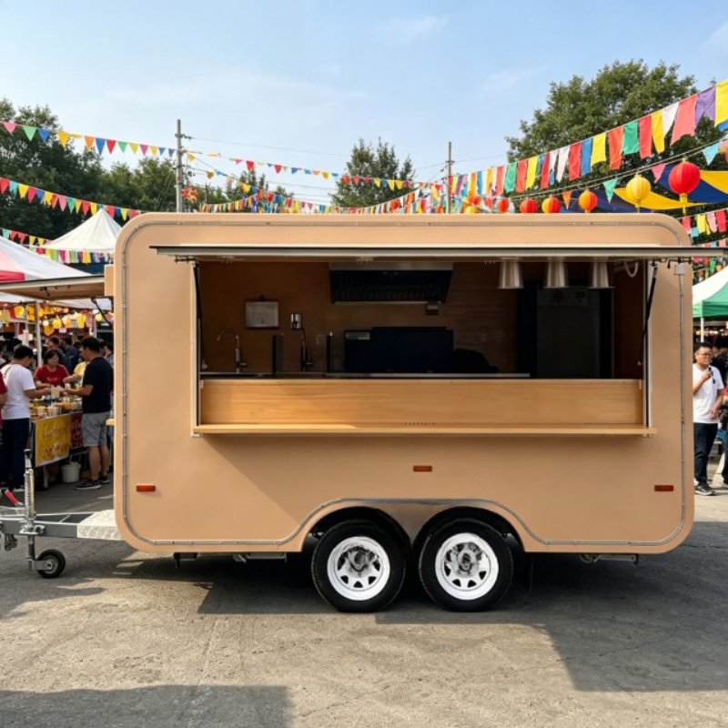 Coffee Tea Van - Retro Coffee Shop Van Food Truck