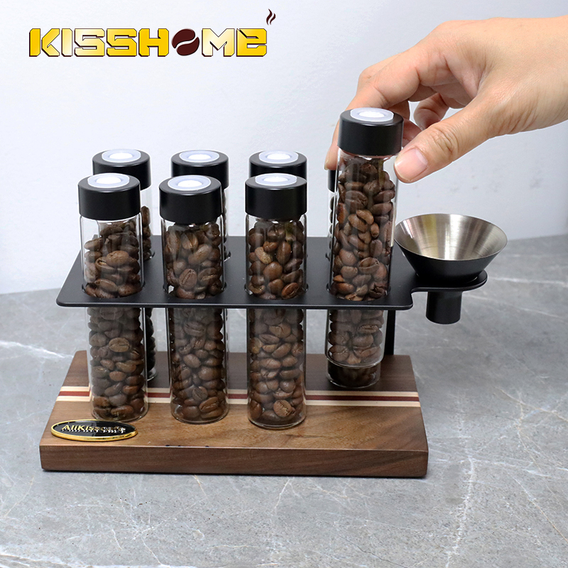 Coffee Tea Bean - AliKisscafe Coffee Beans Storage Container Display