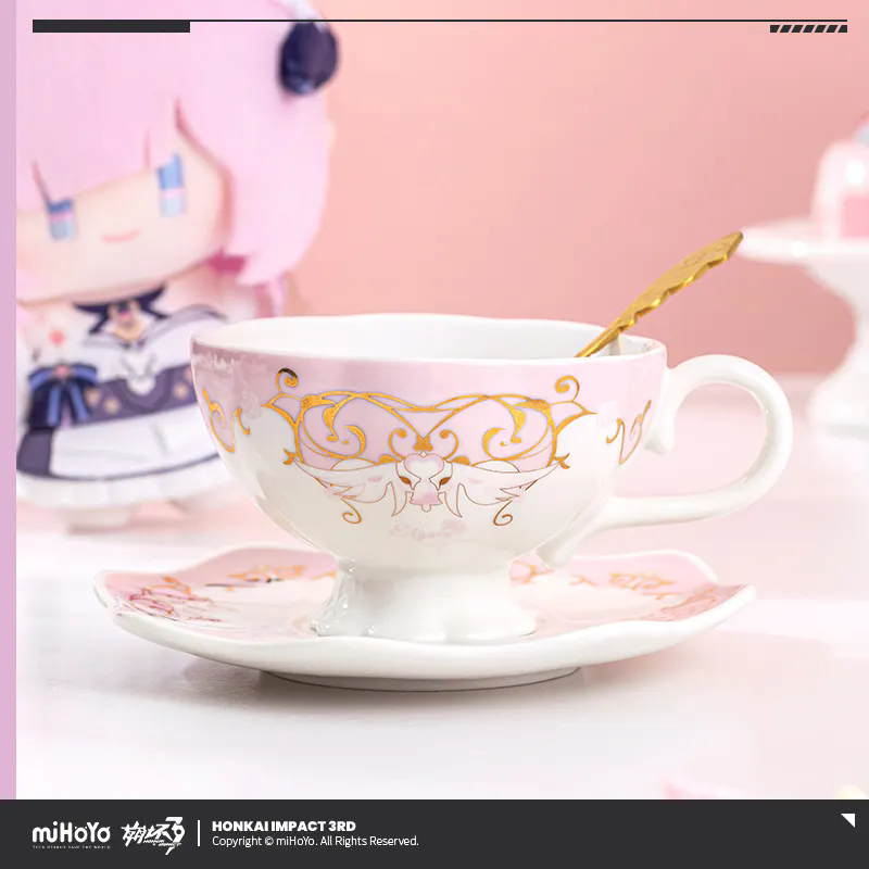 [Genuine] miHoYo Game Elysia T - Coffee Tea Sugar Set 리뷰 및 가격