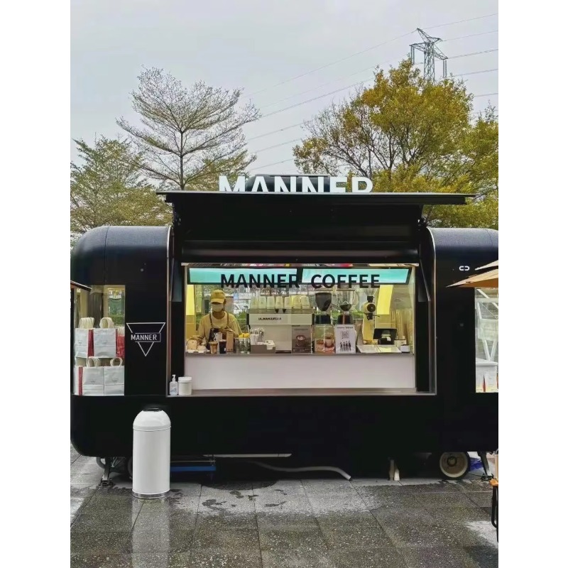 Mobile Food Truck Trailer Full - Coffee Tea Boba 리뷰 및 가격
