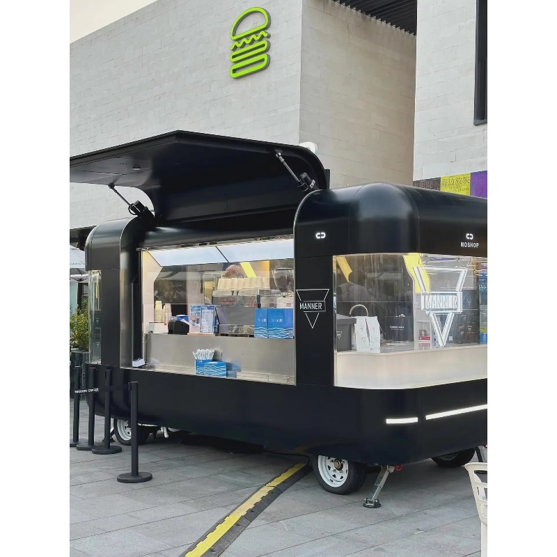 Mobile Food Truck Trailer Full - Coffee Tea Boba 리뷰 및 가격