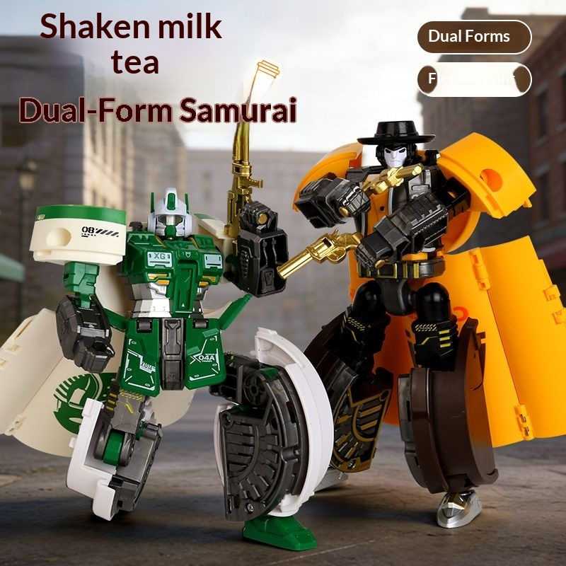 Transforming Toy Milk Tea Warr - Coffee Y Tea 리뷰 및 가격