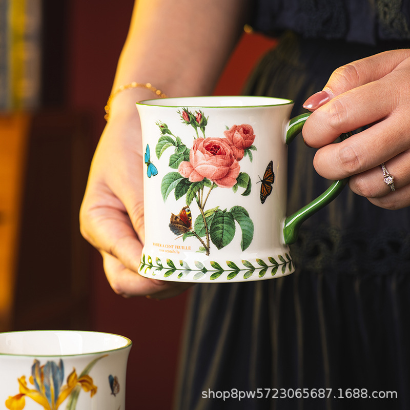 Creative Pastoral Style Cerami - Coffee Tea English 리뷰 및 가격