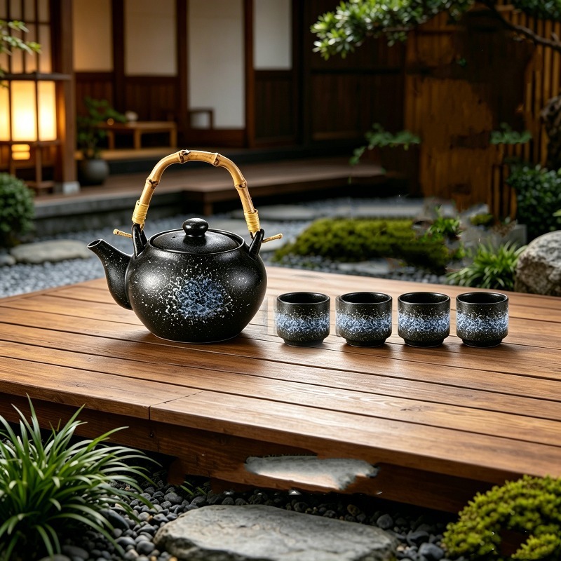 Japan Retro Kiln Transformatio - Tea Coffee Pot Set 리뷰 및 가격
