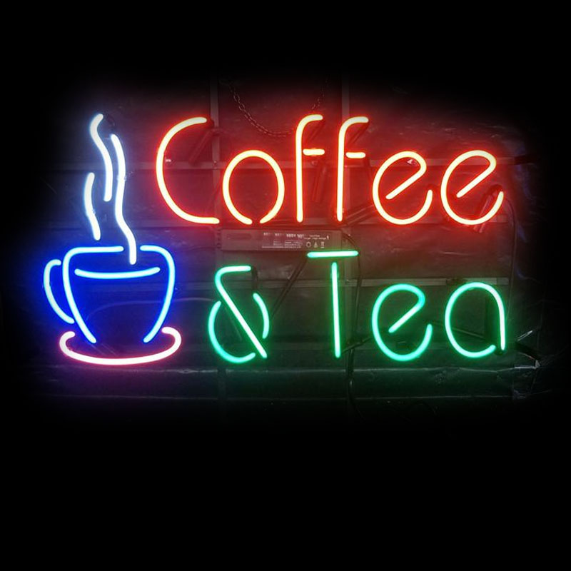 Neon Sign Coffee Tea Restauran - Coffee Tea Icon 리뷰 및 가격