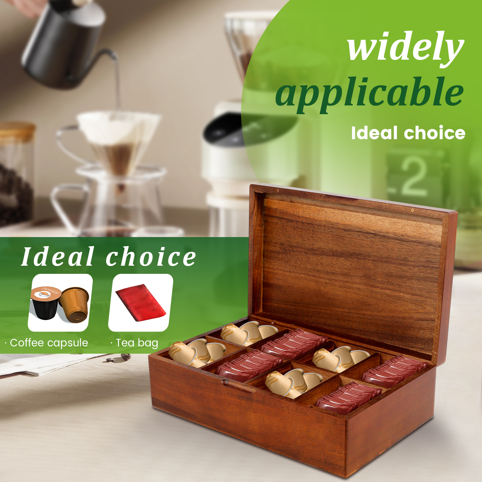 Tea Box Storage Hotel Tea Bag  - Coffee Tea Sugar Container Set 리뷰 및 가격
