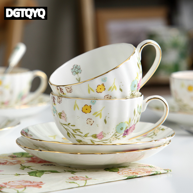 2Pcs Vintage Floral Ceramic Co - Coffee Tea Sugar Set 리뷰 및 가격