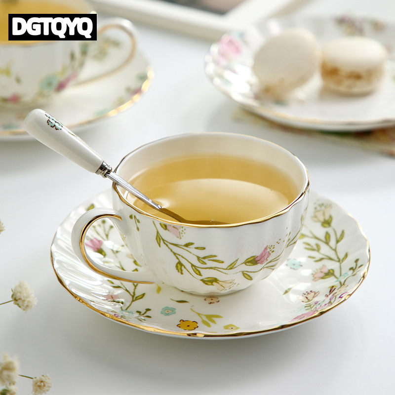 2Pcs Vintage Floral Ceramic Co - Coffee Tea Sugar Set 리뷰 및 가격