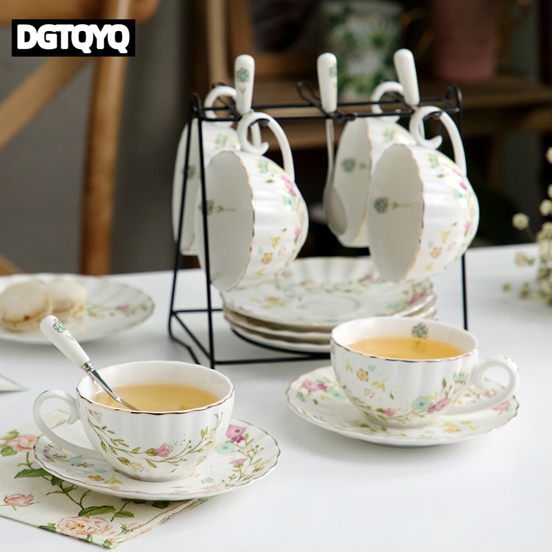 2Pcs Vintage Floral Ceramic Co - Coffee Tea Sugar Set 리뷰 및 가격