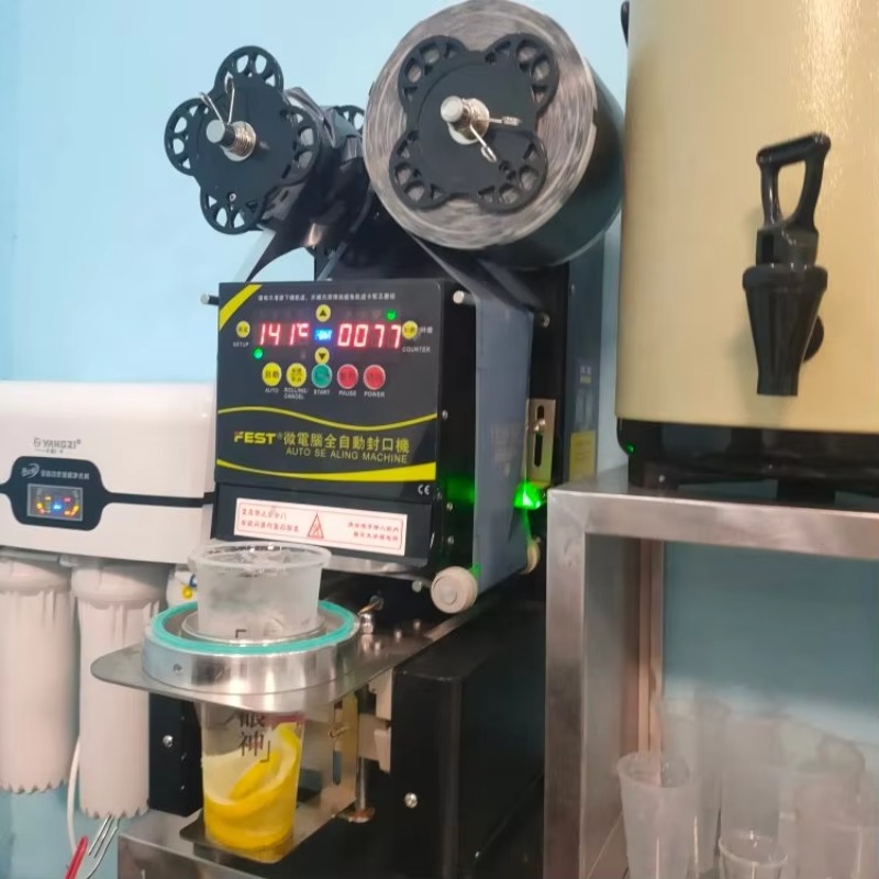 Fully Automatic Paper Milk Tea - Coffee Tea Boba 리뷰 및 가격