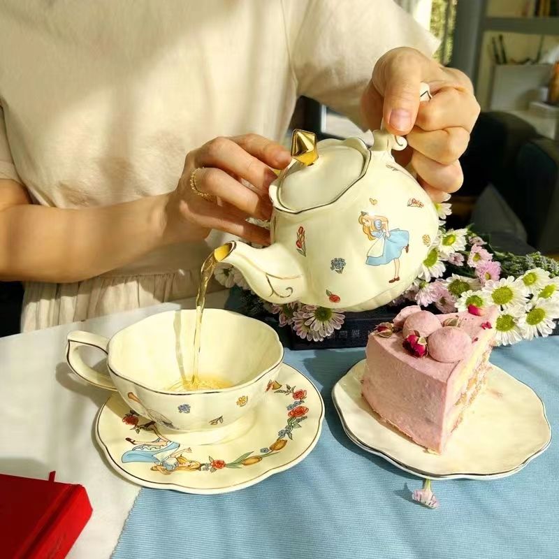 Alice Ceramic Tea and Coffee S - Tea Coffee Pot Set 리뷰 및 가격