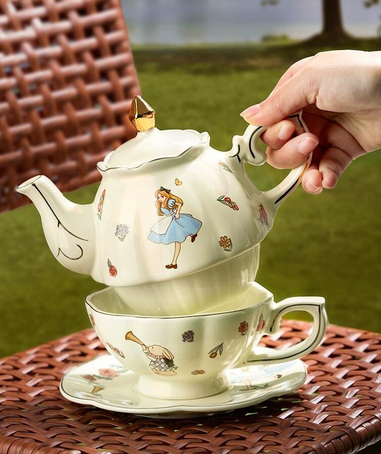 Alice Ceramic Tea and Coffee S - Tea Coffee Pot Set 리뷰 및 가격