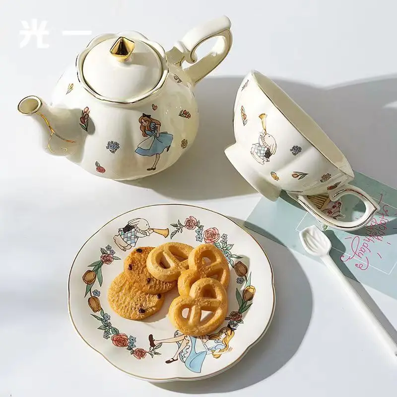 Alice Ceramic Tea and Coffee S - Tea Coffee Pot Set 리뷰 및 가격