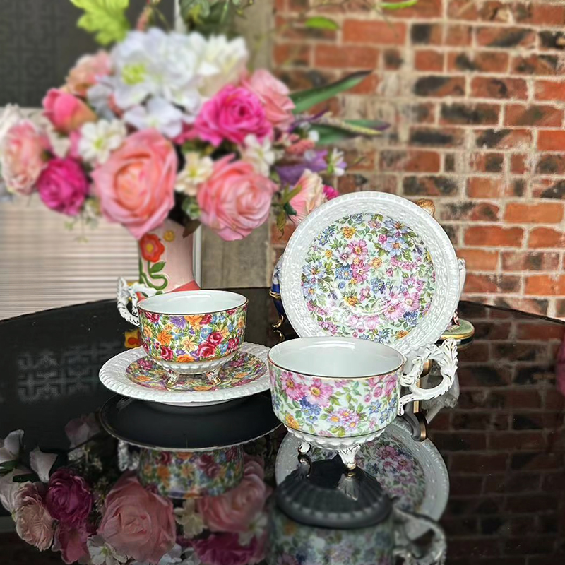 Coffee cups, plates, European  - Coffee Tea English 리뷰 및 가격