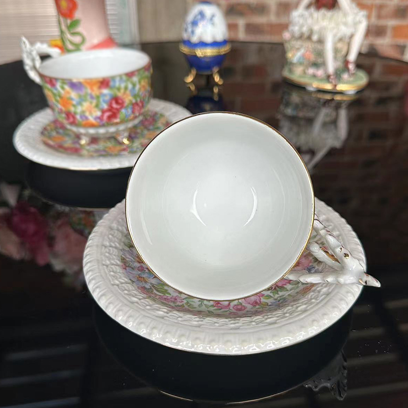 Coffee cups, plates, European  - Coffee Tea English 리뷰 및 가격