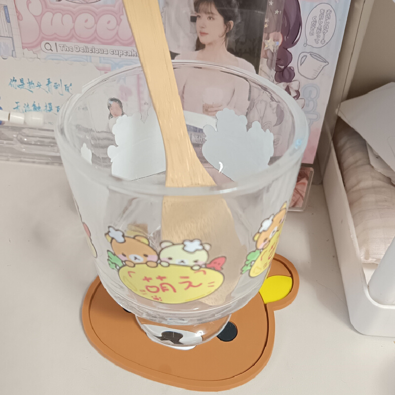 Rilakkuma Silicone Cup Coaster - Coffee Y Tea 리뷰 및 가격