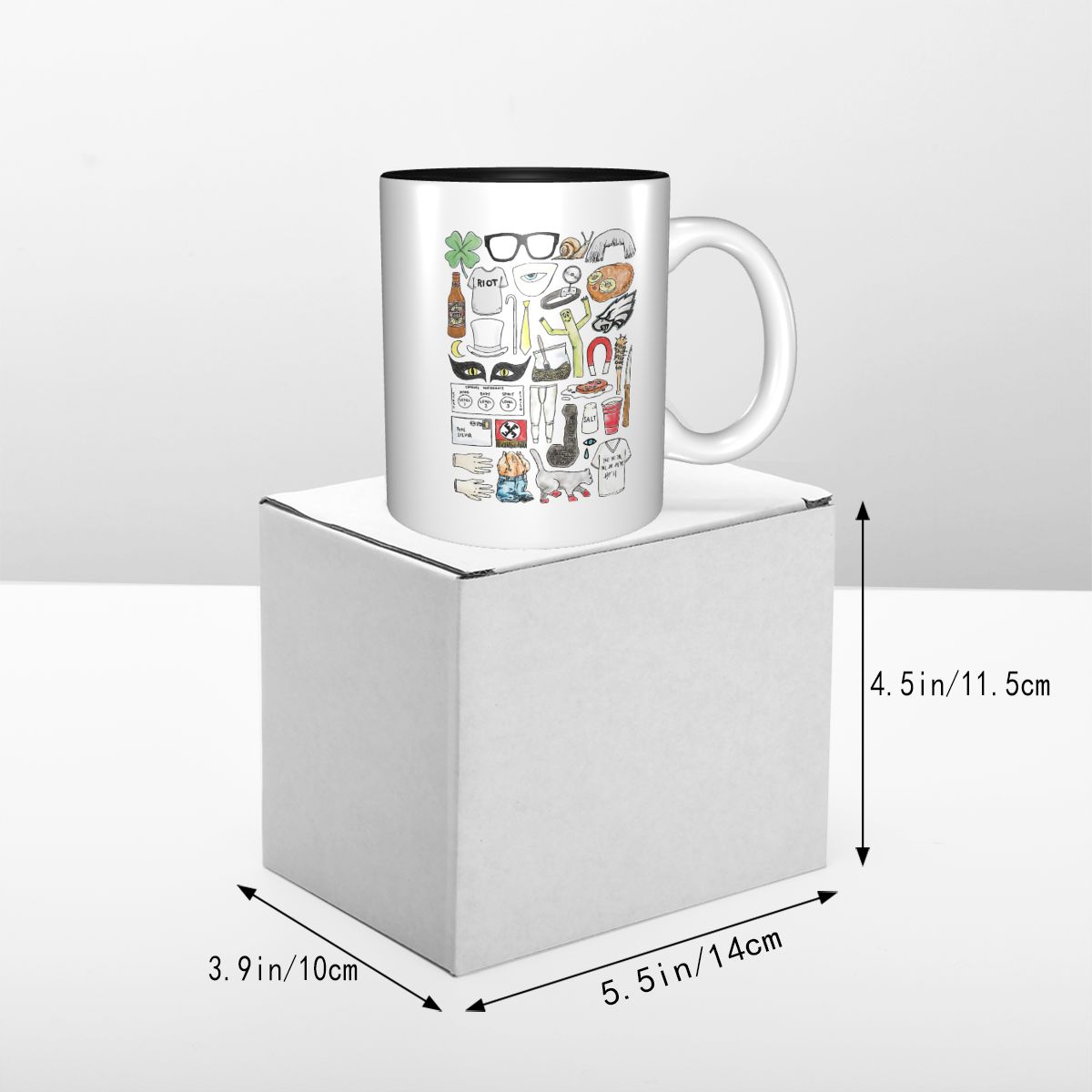 ALWAYS SUNNY Iconic Times Mug  - Coffee Tea Icon 리뷰 및 가격
