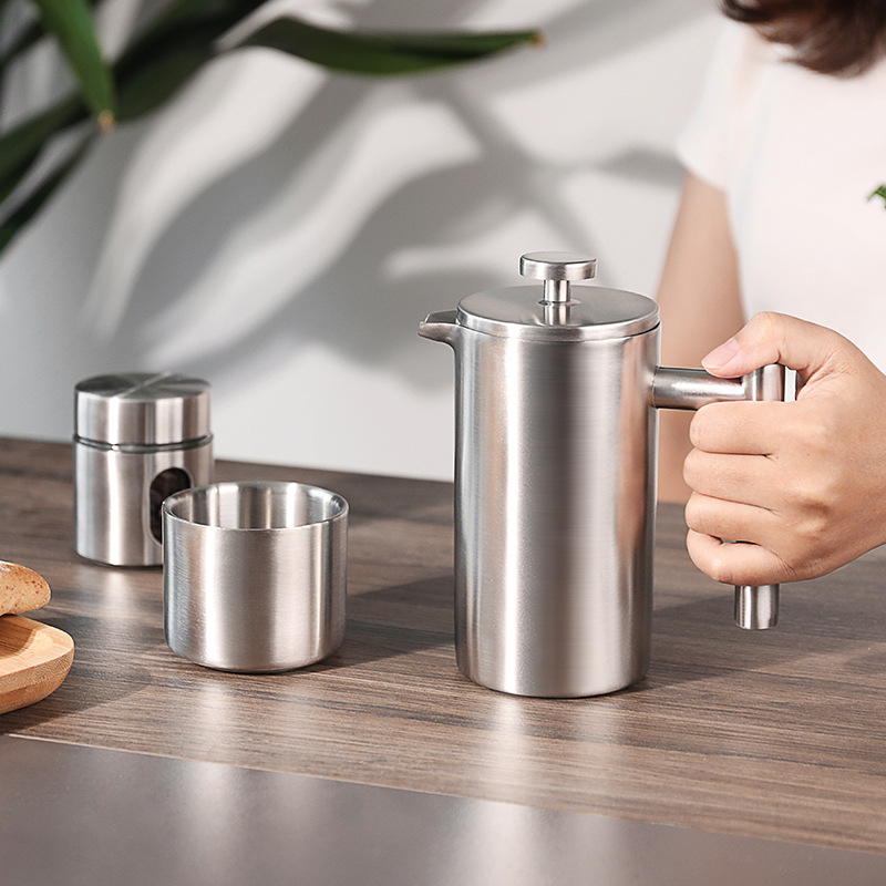 304 Stainl Steel French Pr Cof - Coffee And Tea Filter 리뷰 및 가격