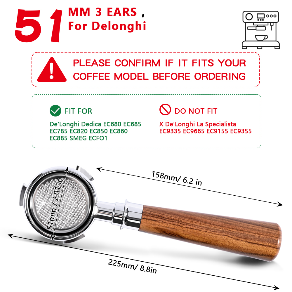 51mm Coffee Bottomless Portafi - Coffee And Tea Filter 리뷰 및 가격