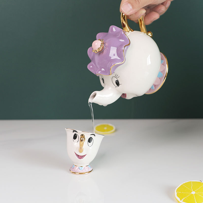 In-Stock Teapot Cute Cartoon B - Coffee Tea Sugar Set 리뷰 및 가격