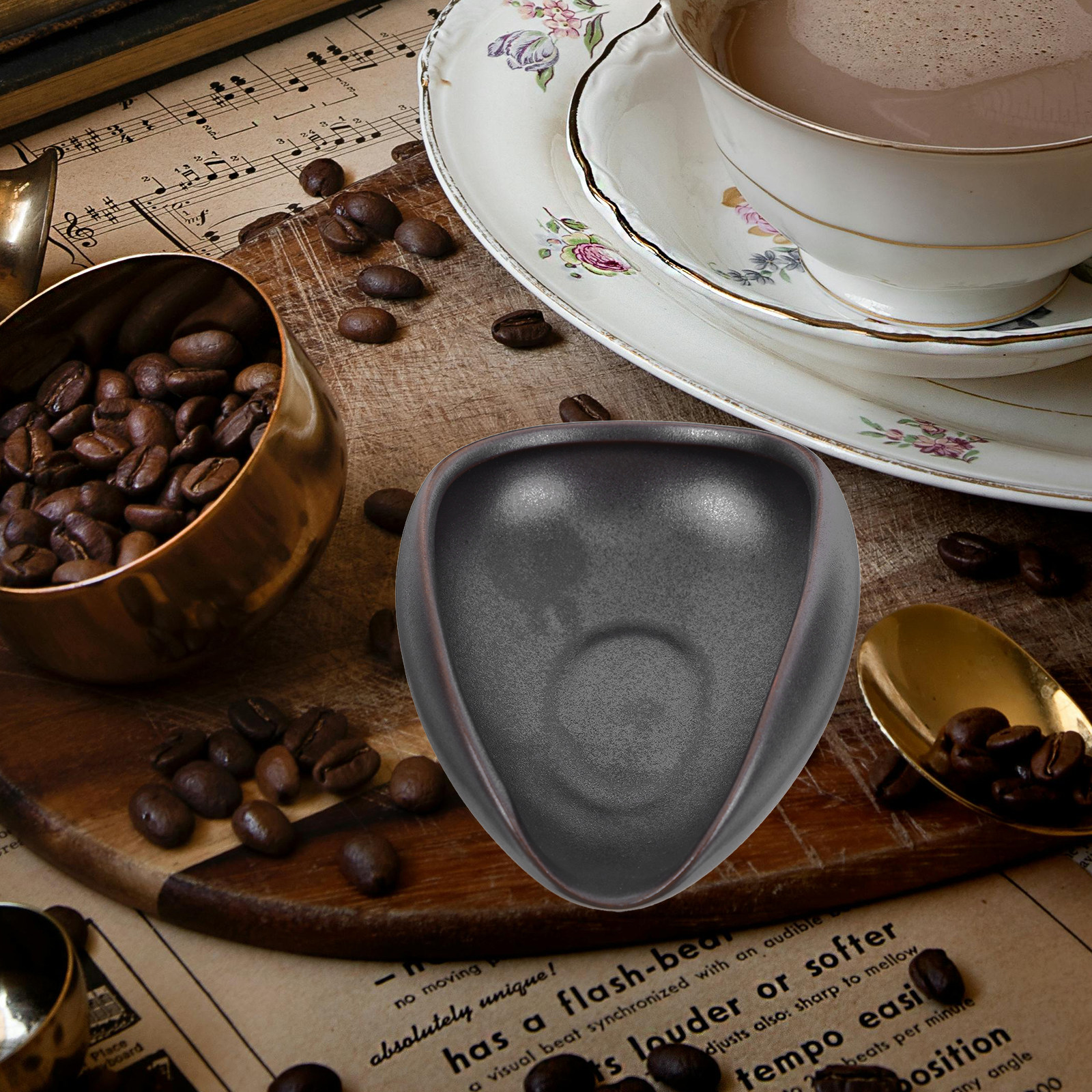 Ceramic Coffee Bean Dosing Tra - Coffee Tea Bean 리뷰 및 가격