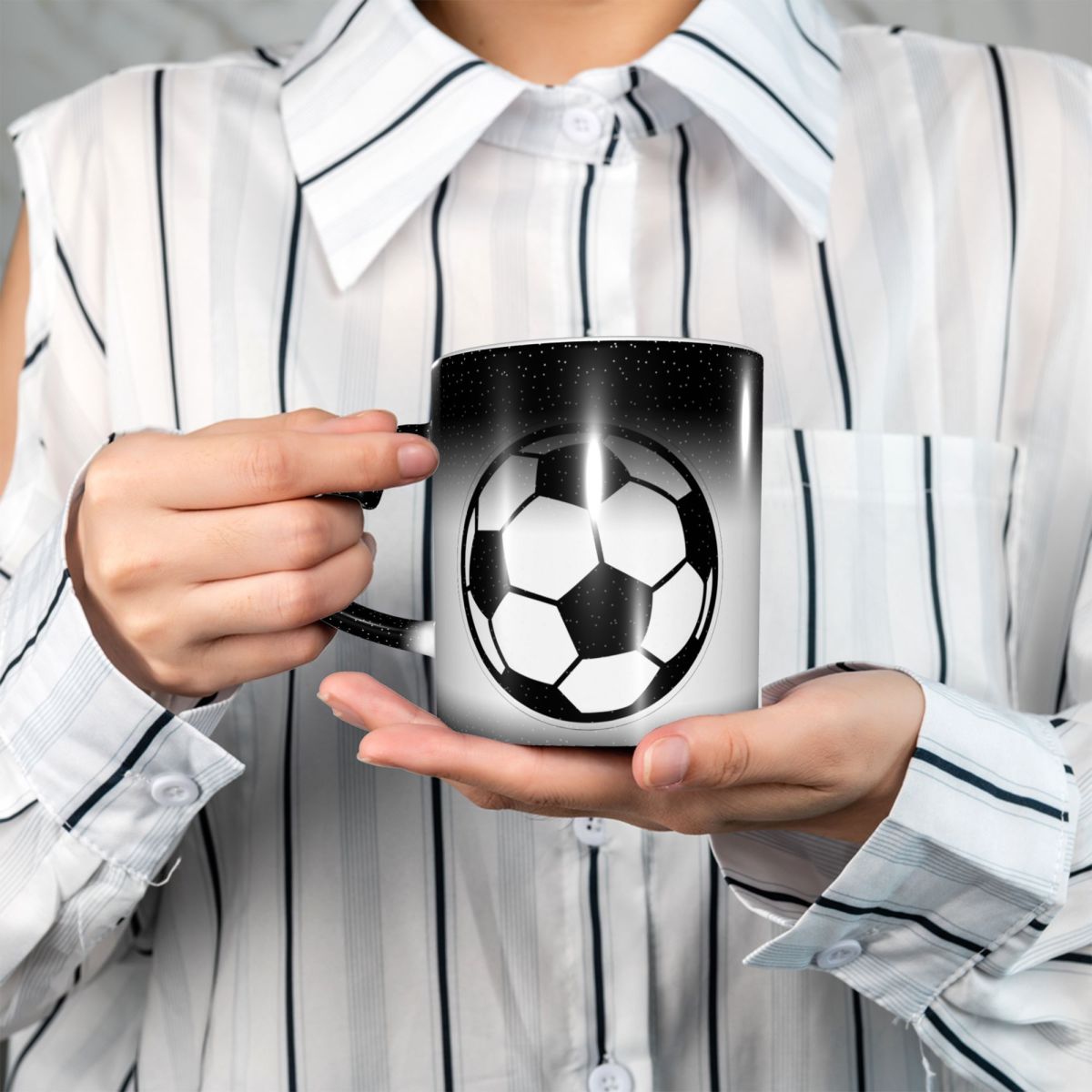 Soccer Ball Football Icon Mug  - Coffee Tea Icon 리뷰 및 가격