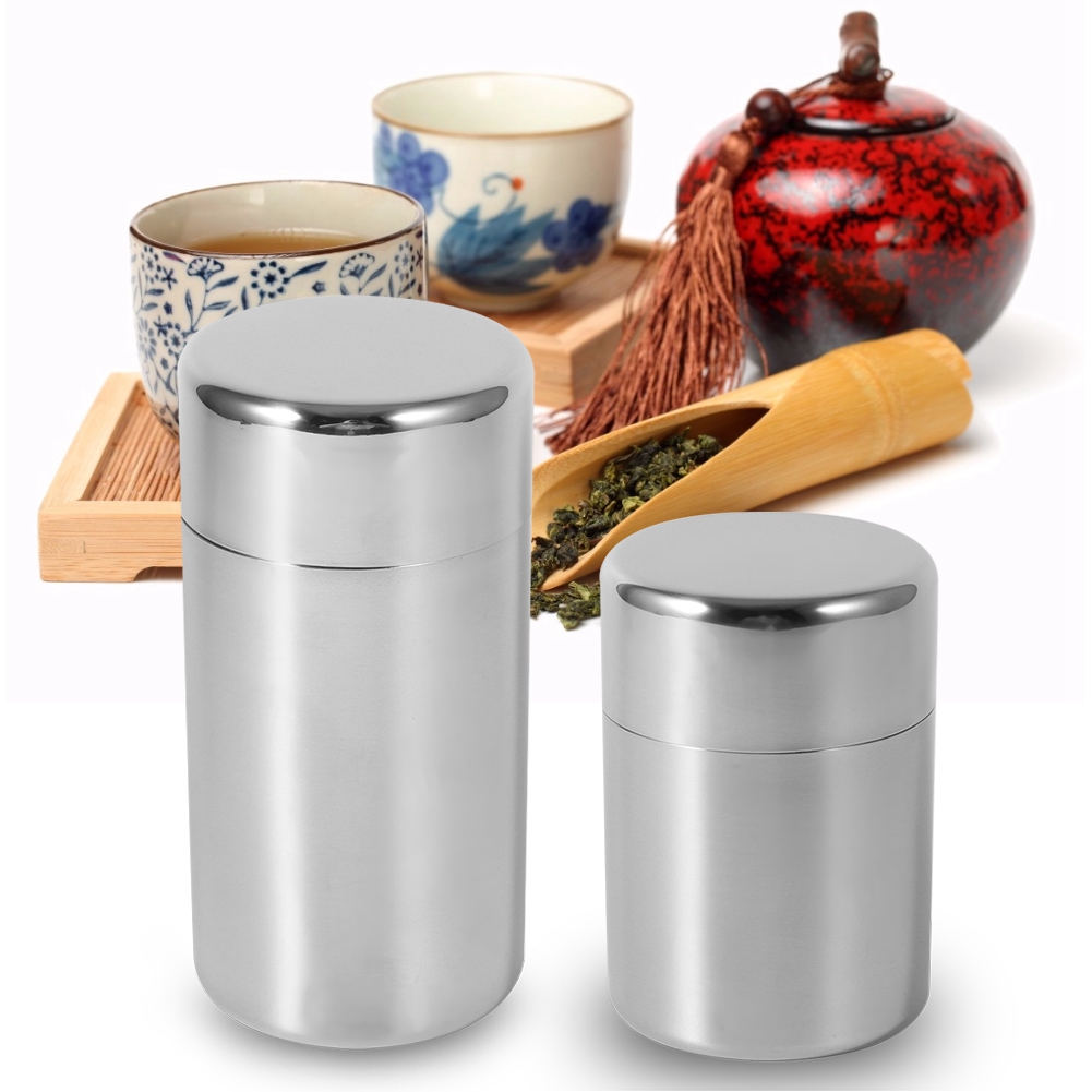 Stainless Steel Tea Leaf Tins  - Coffee Tea Sugar Container Set 리뷰 및 가격