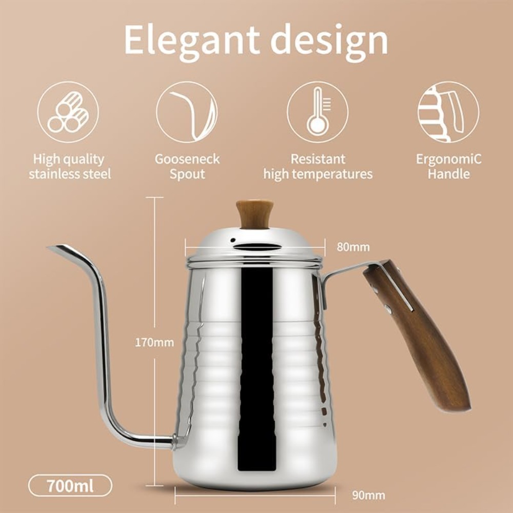 Elegant 700ml Gooseneck Kettle - Pour Over Kettle 리뷰 및 가격
