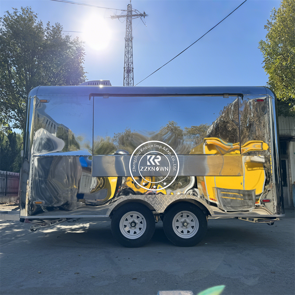Street Stainless Steel Mobile  - Coffee Tea Van 리뷰 및 가격
