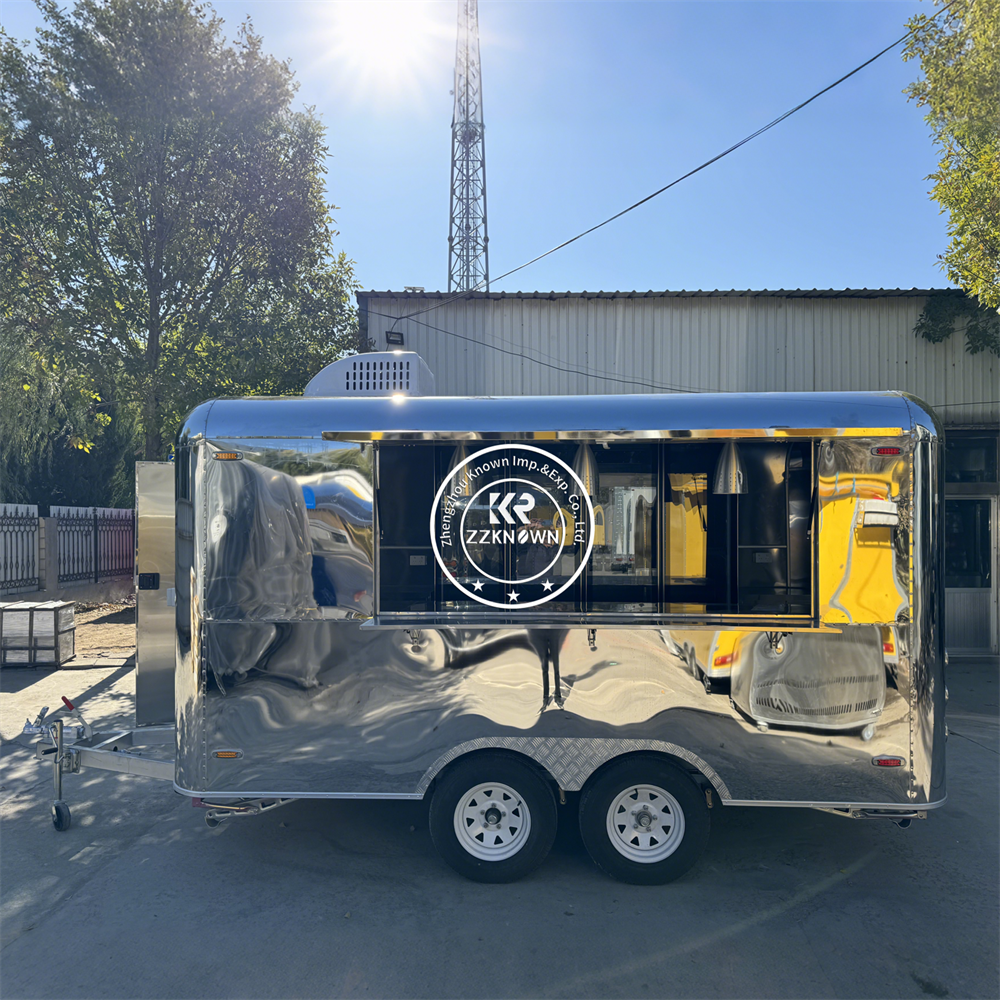 Street Stainless Steel Mobile  - Coffee Tea Van 리뷰 및 가격