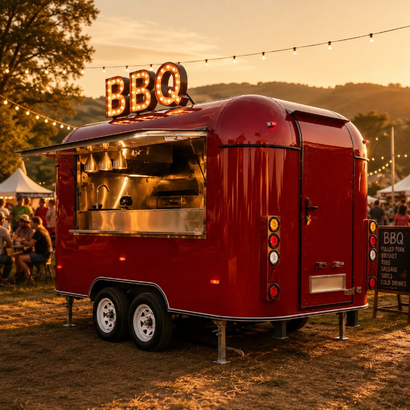 Food Truck Trailer Street Cate - Coffee Tea Van 리뷰 및 가격