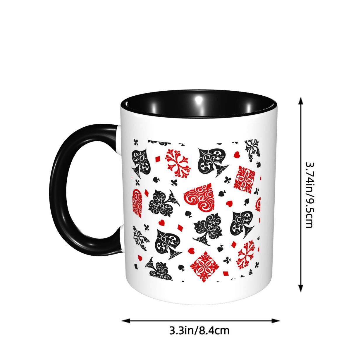 Playing Card Icons Mug Funny C - Coffee Tea Icon 리뷰 및 가격
