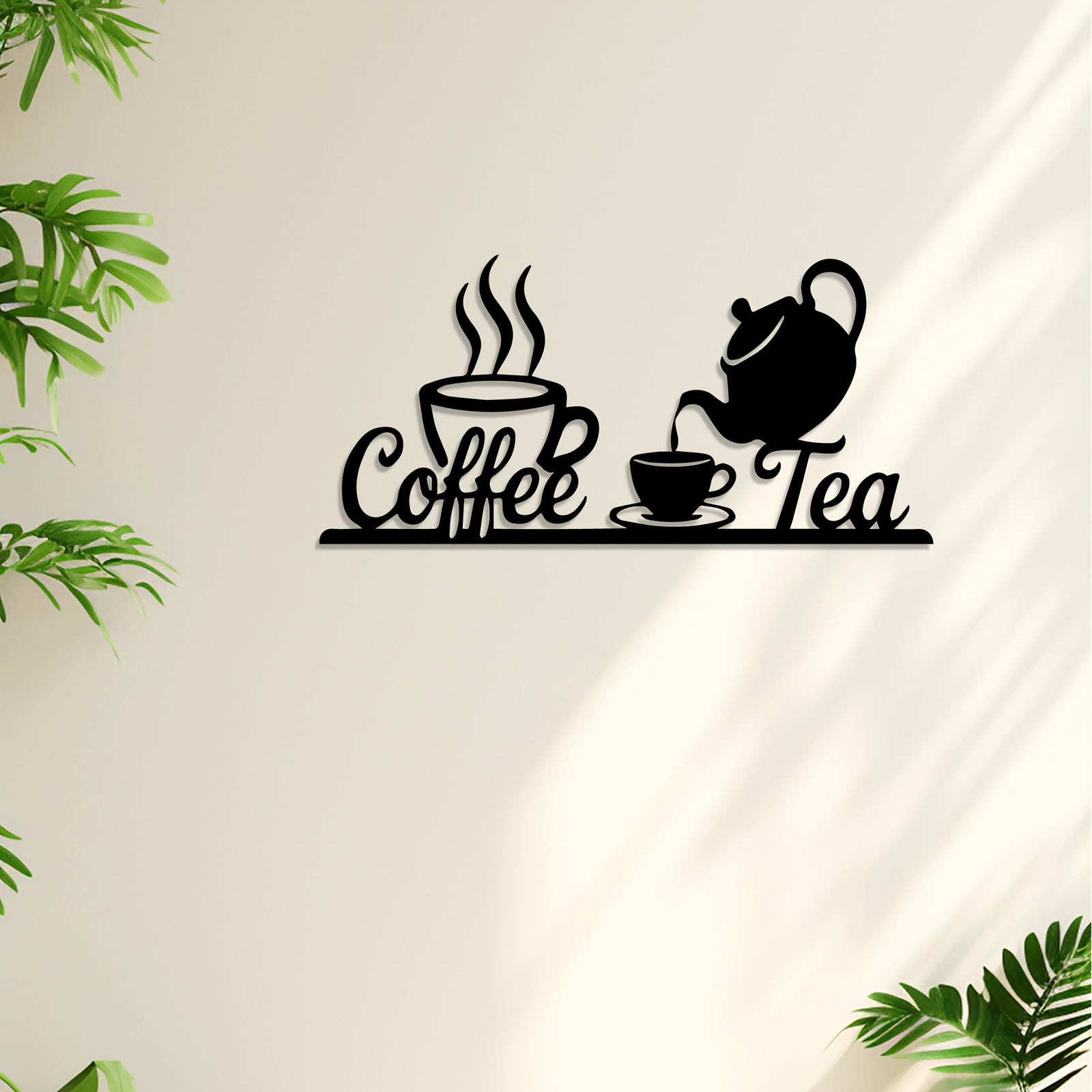 1pc Rustic Metal Coffee & Tea  - Coffee Tea Icon 리뷰 및 가격