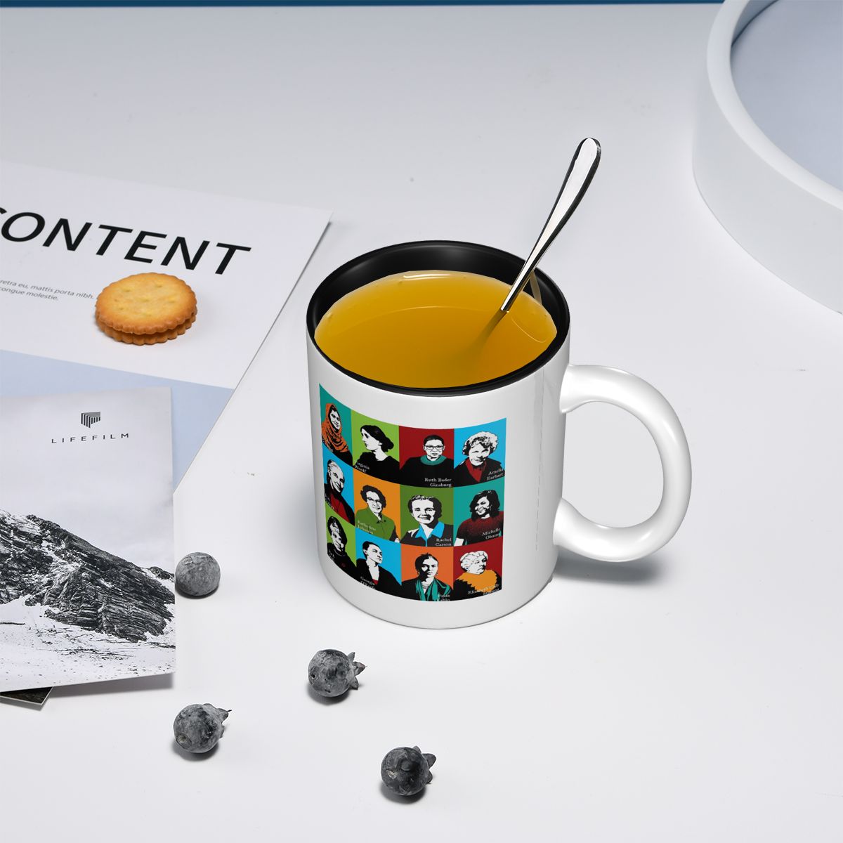 Feminist Icons Mug Funny Ceram - Coffee Tea Icon 리뷰 및 가격