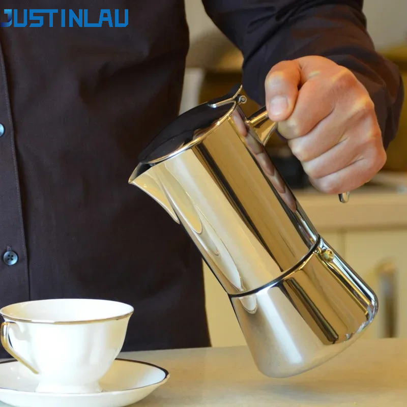JUSTINLAU Moka Pots 200ml/300m - Coffee Tea Chocolate 리뷰 및 가격