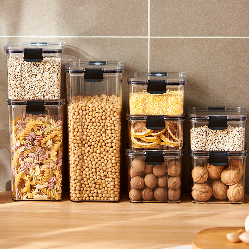 Sealed Jars Kitchen Grain Stor - Coffee Tea Sugar Container Set 리뷰 및 가격
