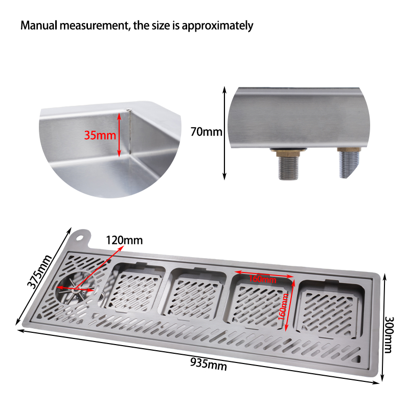 304 Stainless Steel Under Sink - Coffee Tea Boba 리뷰 및 가격