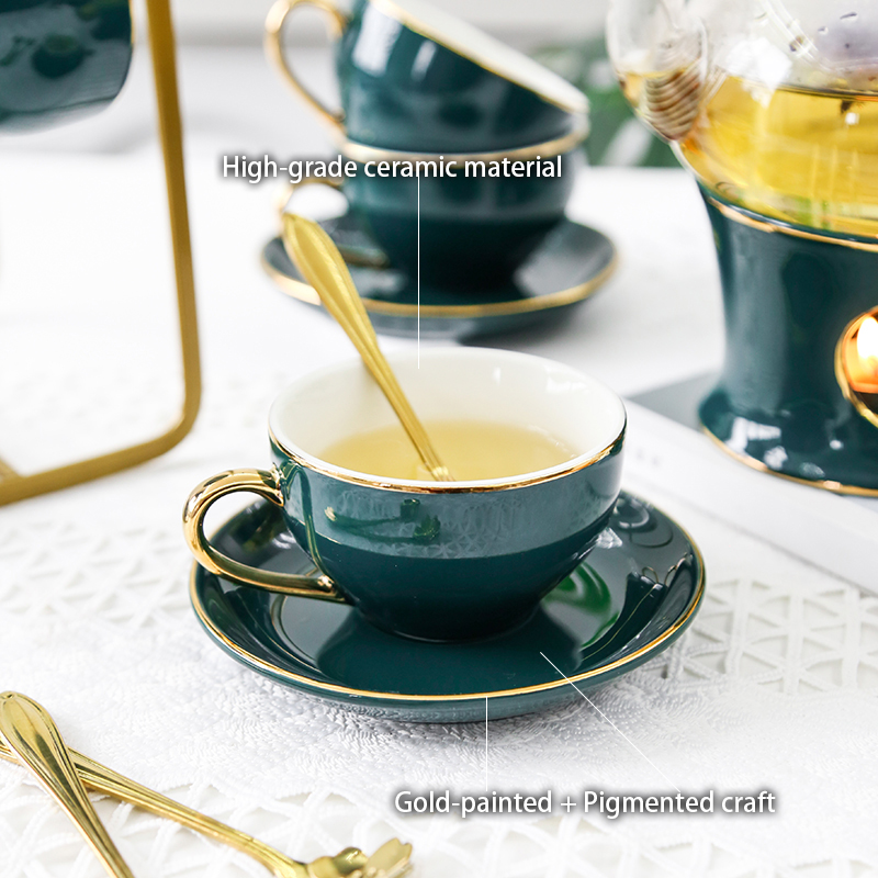 Nordic Ceramic Tea Set Porcela - Tea Coffee Pot Set 리뷰 및 가격