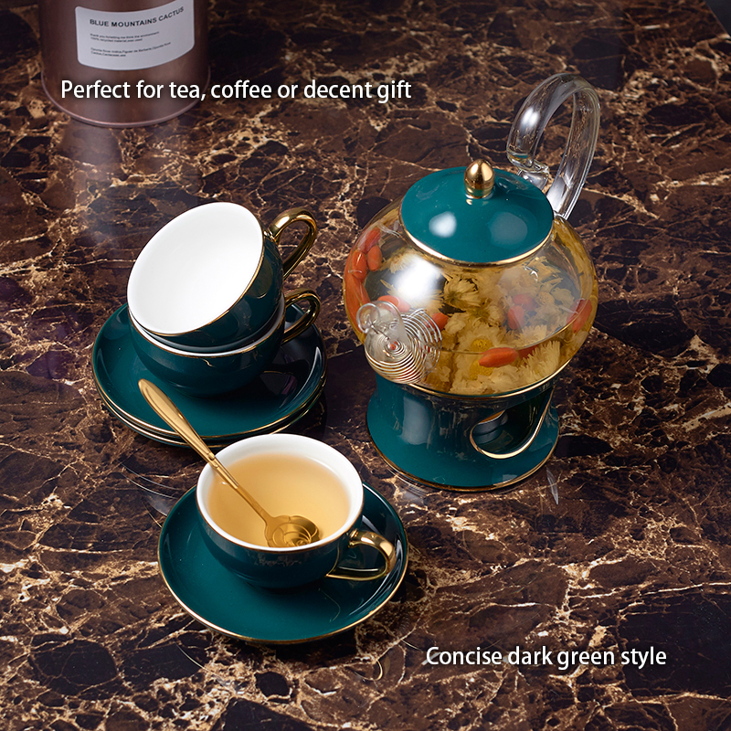 Nordic Ceramic Tea Set Porcela - Tea Coffee Pot Set 리뷰 및 가격