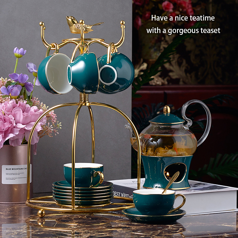 Nordic Ceramic Tea Set Porcela - Tea Coffee Pot Set 리뷰 및 가격