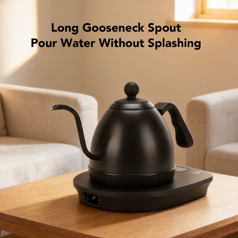 1000W Electric Gooseneck Kettl - Pour Over Kettle 리뷰 및 가격