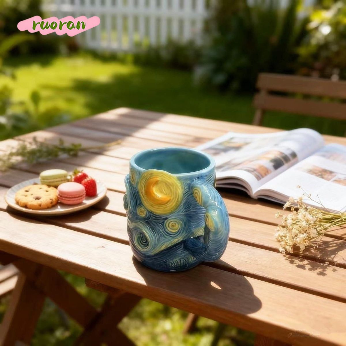 Van Gogh Starry Night Mug Crea - Coffee Tea Van 리뷰 및 가격