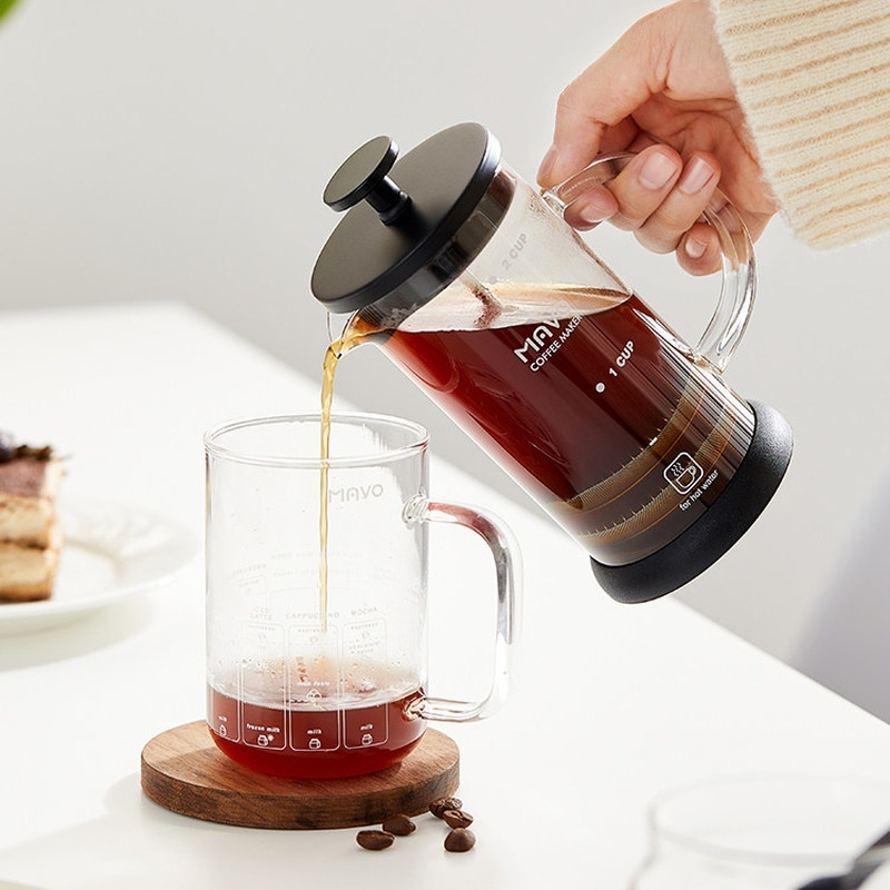 MAVO French Press Coffee Maker - Coffee And Tea Filter 리뷰 및 가격