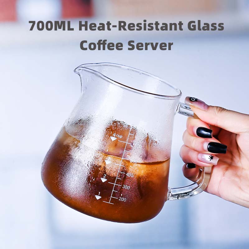 New High Borosilicate 700ml  G - Tea Coffee Pot Set 리뷰 및 가격
