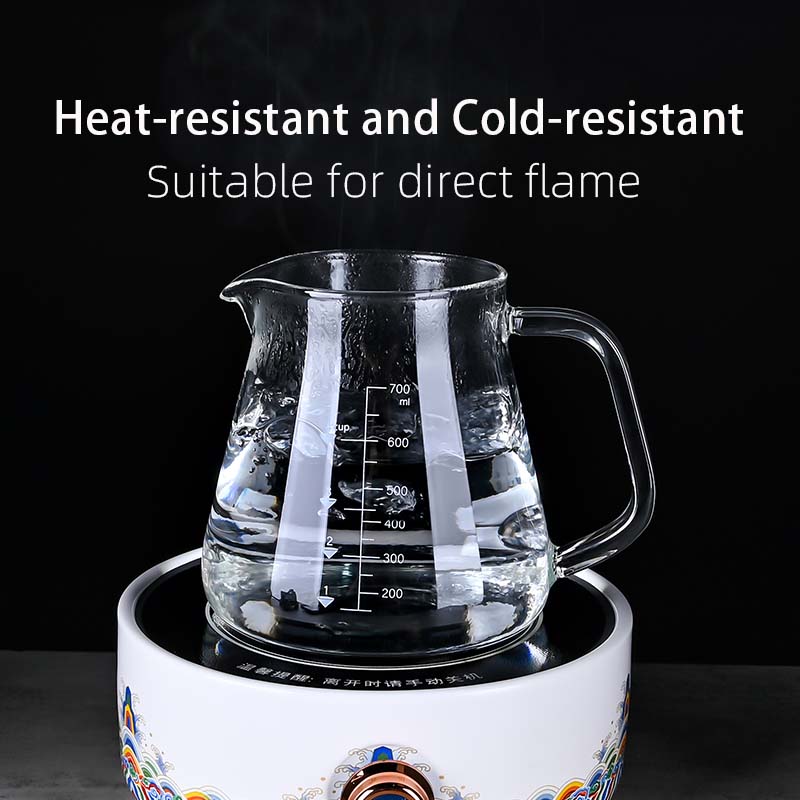 New High Borosilicate 700ml  G - Tea Coffee Pot Set 리뷰 및 가격