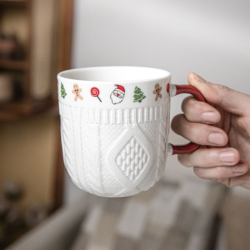 380ml Christmas Sweater Cerami - Coffee Tea Icon 리뷰 및 가격