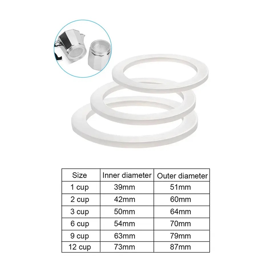 1PC Coffee Rubber Ring Bialett - Coffee Tea Chocolate 리뷰 및 가격