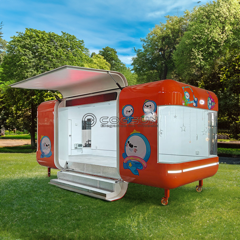 Street Mobile Food Trailer Piz - Coffee Tea Van 리뷰 및 가격